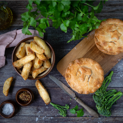 Pie & Chips - A Match Made in Heaven