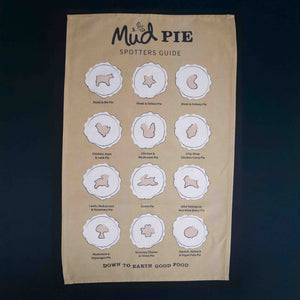 Tea Towel (Pie Spotters Guide)