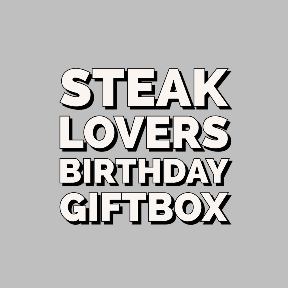 Steak Lovers Birthday Giftbox