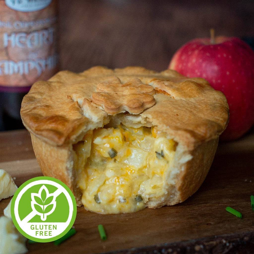 Gluten-Free Scrumpy Cheese and Onion Pie